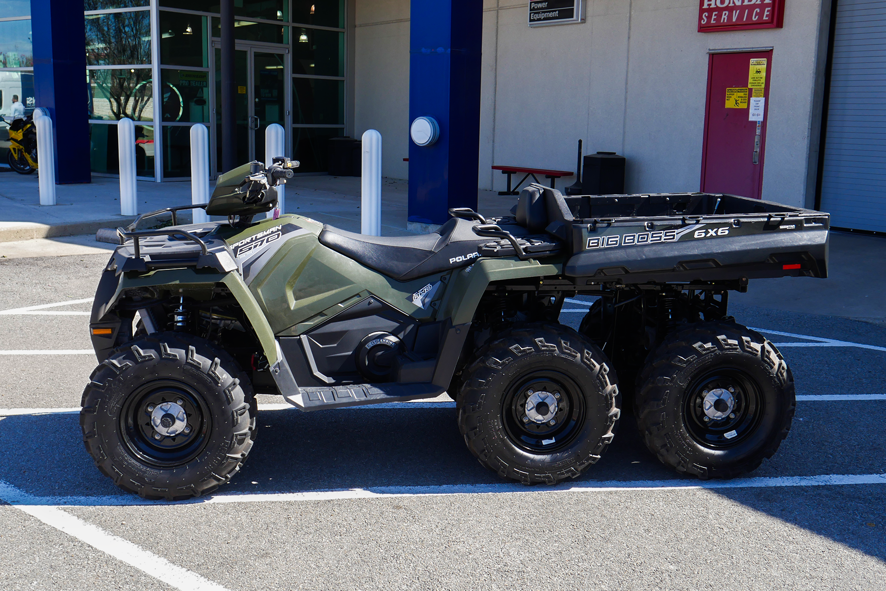 2018 POLARIS SPORTSMAN 6X6 BIG BOSS 570 EPS ATV